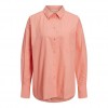 JJXX JXJAMIE RELAXED POPLIN SHIRT PINK / CORAL HAZE