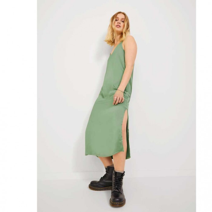 JJXX JXCLEO SATIN DRESS GREEN