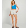 JJXX JXHAZEL MINI DENIM SHORTS WHITE / ECRU