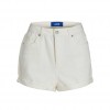 JJXX JXHAZEL MINI DENIM SHORTS WHITE / ECRU