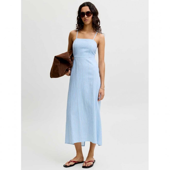 JJXX JXANNIKA SUMMER OPEN BACK DRESS WVN CIEL