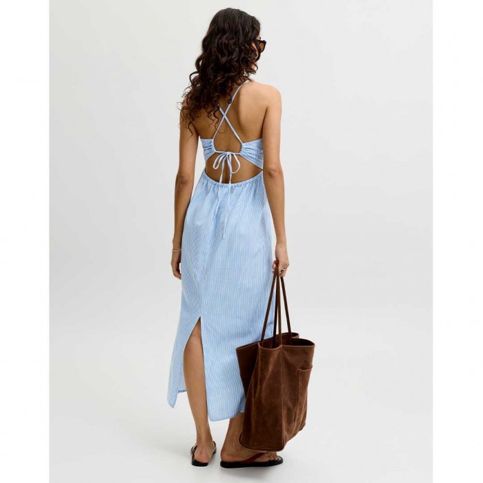 JJXX JXANNIKA SUMMER OPEN BACK DRESS WVN CIEL