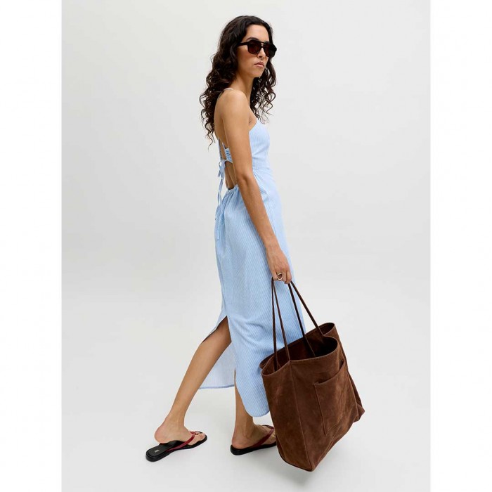 JJXX JXANNIKA SUMMER OPEN BACK DRESS WVN CIEL