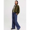 JJXX JXDEBBY CHAMBREY HW WIDE PANTS WVN BLUE