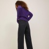 JJXX JXSALLY TAPE KNITTED JUMPER PURPLE / ACAI