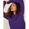 JJXX JXSALLY TAPE KNITTED JUMPER PURPLE / ACAI