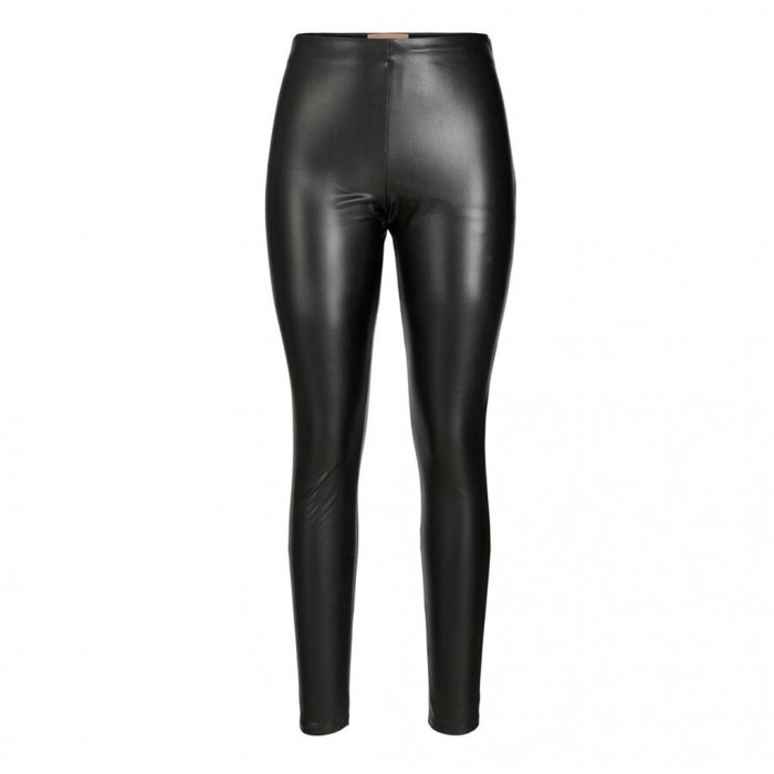 JJXX JXMEGAN FAUX LEATHER LEGGINGS BLACK