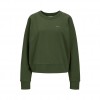 JJXX JXCAITLYN ORGANIC COTTON SWEATSHIRT GREEN / BLACK FOREST