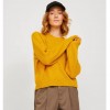 JJXX JXEMBER FLUFFY KNITTED PULLOVER YELLOW / TAWNY OLIVE