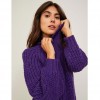 JJXX JXKELVY KNITTED PULLOVER PURPLE / ACAI