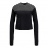 JJXX  JXLAUREN CROP KNIT GREY / BLACK