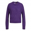 JJXX JXEMBER FLUFFY KNITTED PULLOVER PURPLE / ACAI