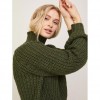 JJXX JXKELVY KNITTED PULLOVER GREEN / KOMBU GREEN