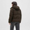 JJXX JXGLOBAL PUFFER JACKET OTW ACT BROWN JJXX JXGLOBAL PUFFER JACKET OTW ACT BROWN