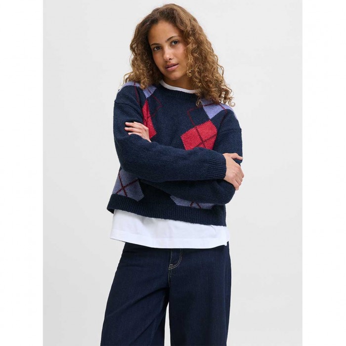 JJXX JXHARVI CREW NECK KNIT DARK NAVY