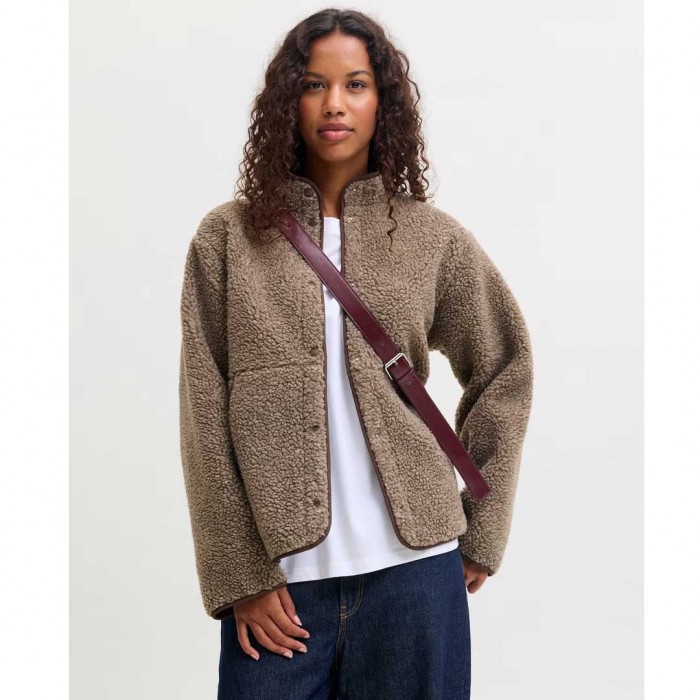JJXX JXVERA TEDDY JACKET OTW NOOS BROWN