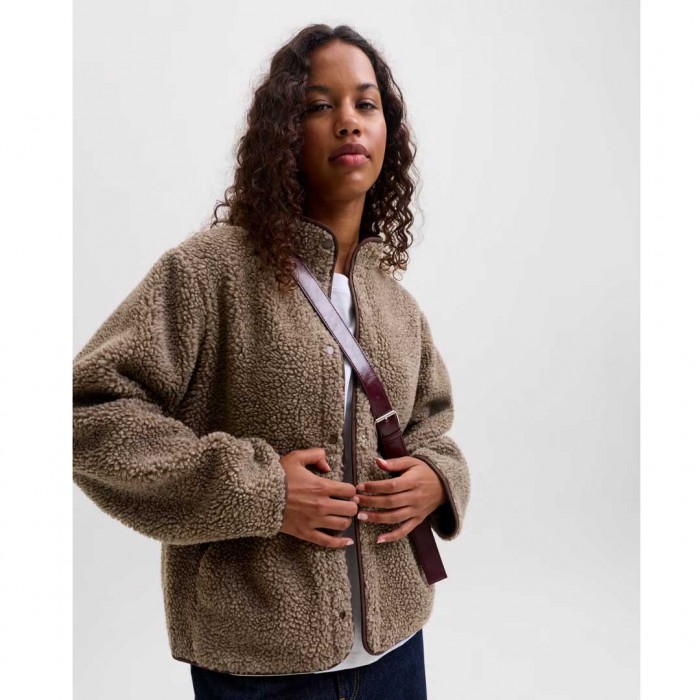 JJXX JXVERA TEDDY JACKET OTW NOOS BROWN