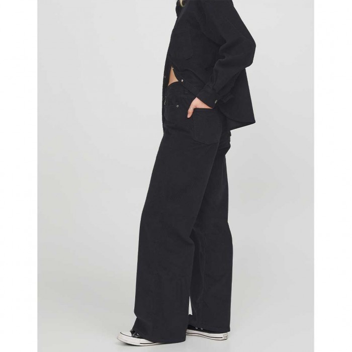 JJXX JXZOE GELLY WIDE HW PANTS PNT SN BLACK