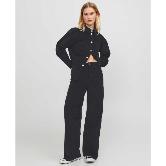 JJXX JXZOE GELLY WIDE HW PANTS PNT SN BLACK