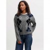 JJXX JXHARVI CREW NECK KNIT DARK GRAY