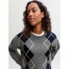 JJXX JXHARVI CREW NECK KNIT DARK GRAY