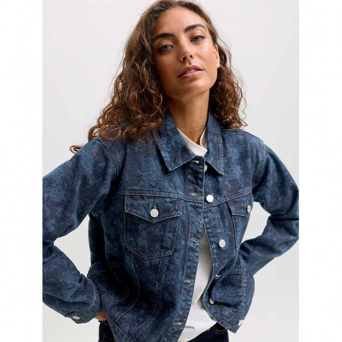 JJXX JXKIARA LS DENIM JACKET R447 DNM BLUE