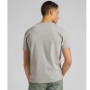 LEE SUMMER LOGO TEE IN GREY MELE