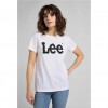 LEE WOMENS T-SHIRT WHITE