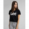 LEE WOMENS T-SHIRT BLACK