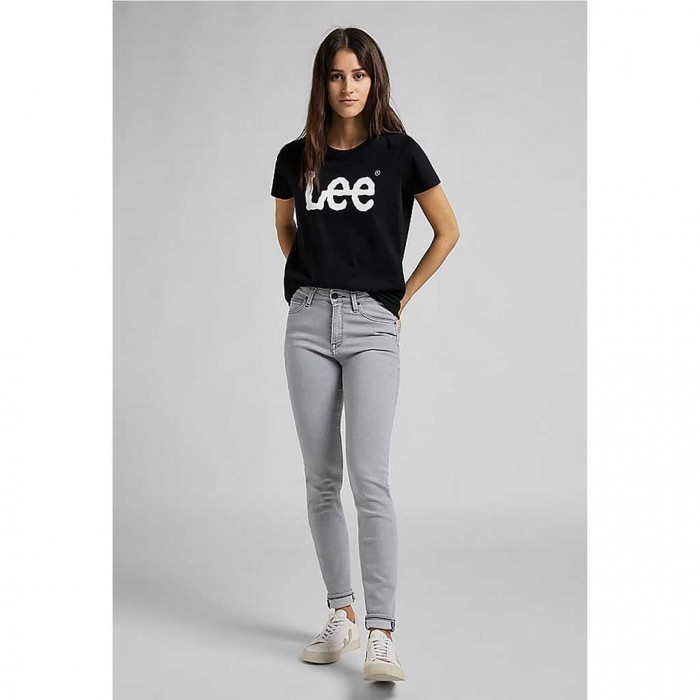 LEE WOMENS T-SHIRT BLACK