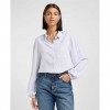 LEE Blouse With Tie Front WHITE