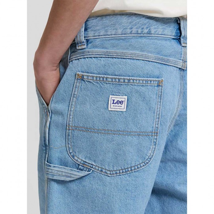LEE Workwear Relaxed Carpenter Short LIGHT BLUE