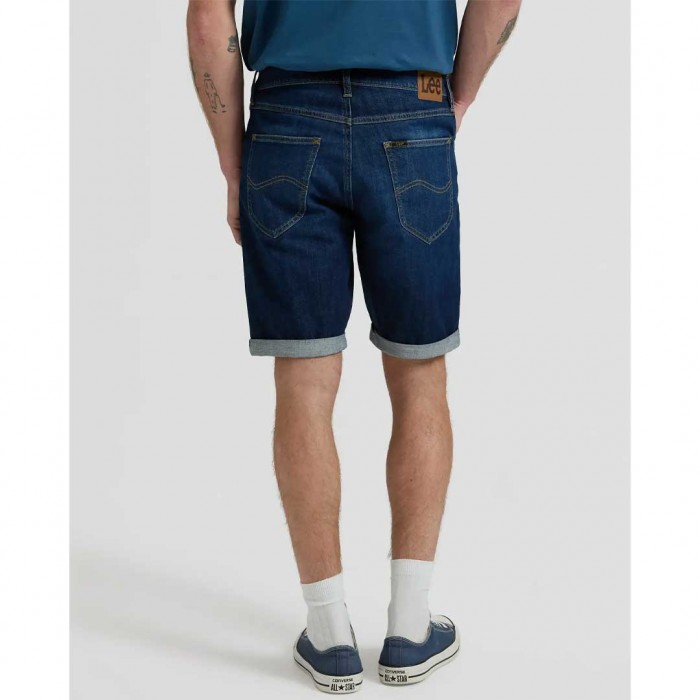 LEE Jeans 5 POCKET SHORT BLUE