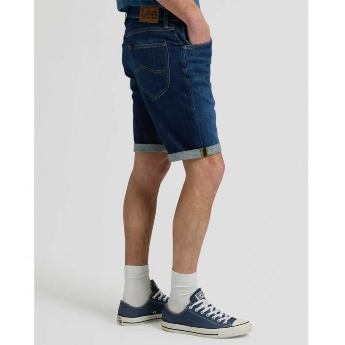 LEE Jeans 5 POCKET SHORT BLUE