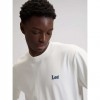 LEE Relaxed Short Sleeve Small Logo Tee WHITE