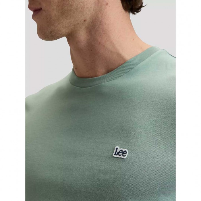 LEE Regular Patch Logo Short Sleeve Tee GREEN