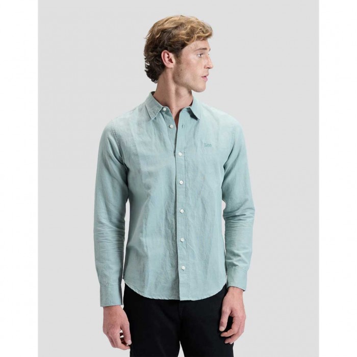 LEE MAN SHIRT LIGHT GREEN