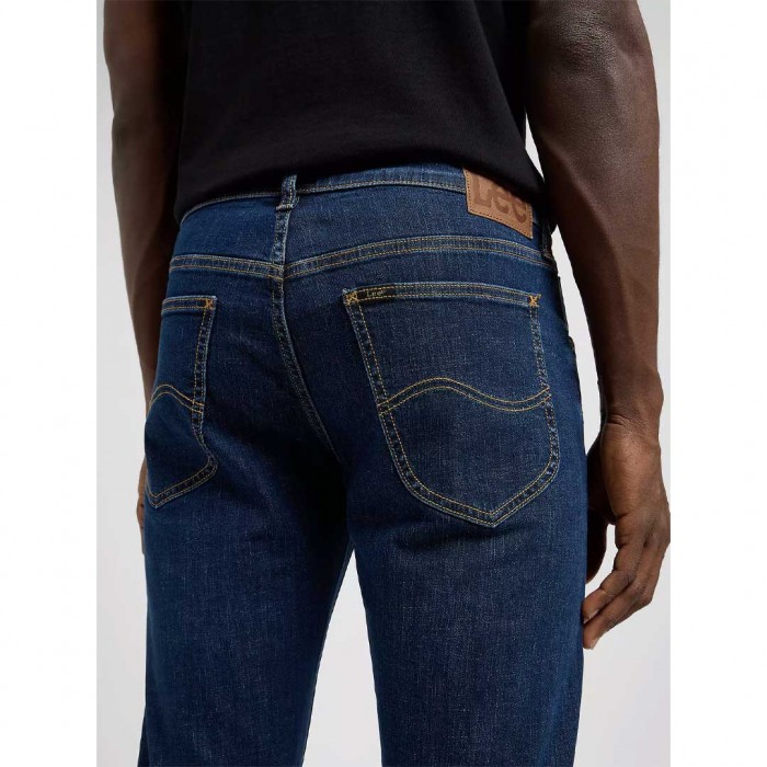 LEE Daren Low Stretch Regular Jean DARK BLUE