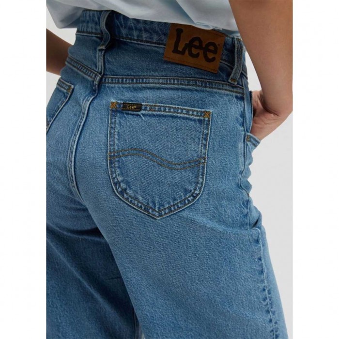 LEE Womens Jort Shorts BLUE