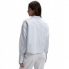LEE WOMAN STRIPE SHIRT WHITE/CIEL LEE WOMAN STRIPE SHIRT WHITE/CIEL
