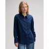 LEE WOMAN JEAN SHIRT DARK BLUE LEE WOMAN JEAN SHIRT DARK BLUE
