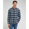 LEE MAN WORKER SHIRT BLACK/GREY