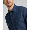 LEE Regular Western Shirt in Mid Stone BLUE