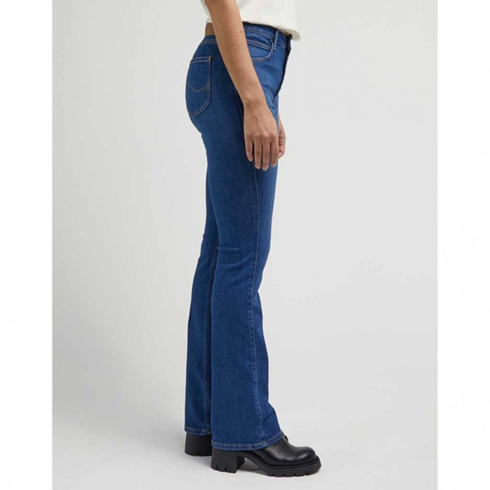 LEE WOMAN FLARE JEAN BLUE