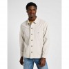 LEE MAN COTLE OVERSHIRT WHITE