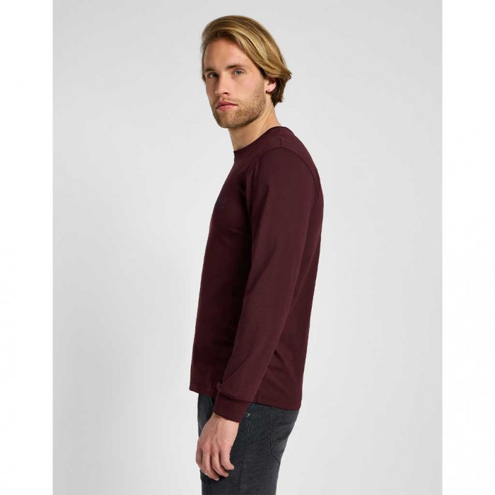 LEE MAN LONGSLEEVE BORDO