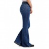 LEE WOMAN JEAN FLARE BLUE