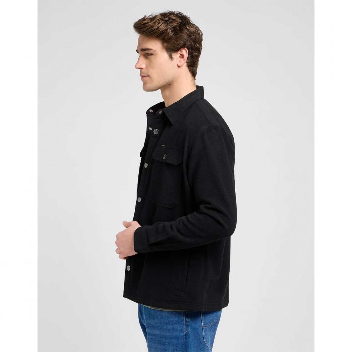 LEE Relaxed Overshirt BLACK