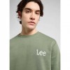 LEE Mens Wobbly Lee Sweatshirt GREEN LEE Mens Wobbly Lee Sweatshirt GREEN