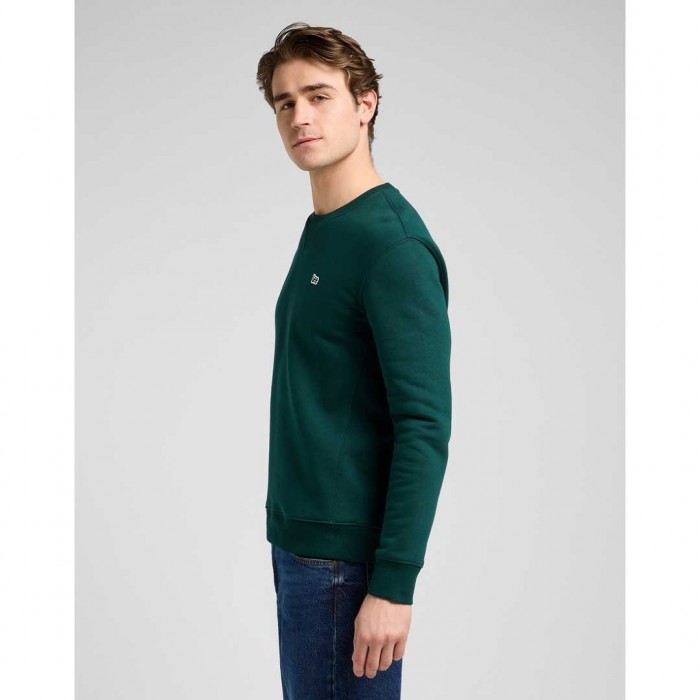 LEE Patch Crew Sws Jade Forest